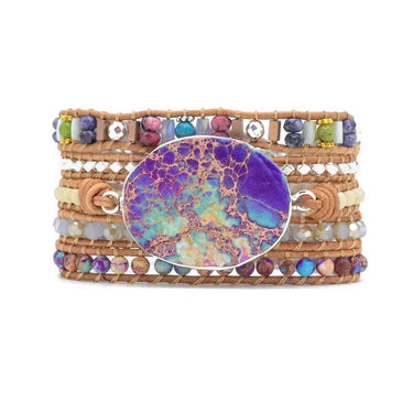 Native Confidence Hematite Wrap Bracelet-Your Soul Place